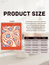 Abstract Floral Swirl Canvas Wall Art for Living Room Home Decor – view 7