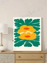 Abstract Floral Canvas Wall Art for Bedroom and Living Room Home Decor – view 4